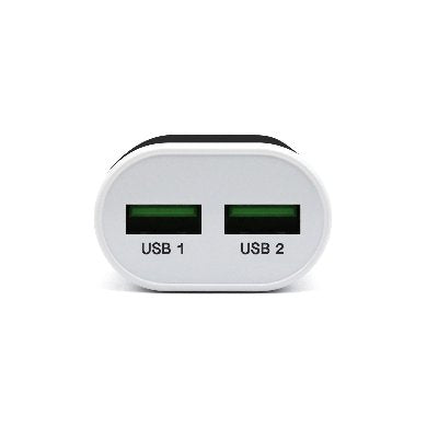 BRobotix 161264N cargador de dispositivo móvil Universal Negro, Blanco Corriente alterna Interior