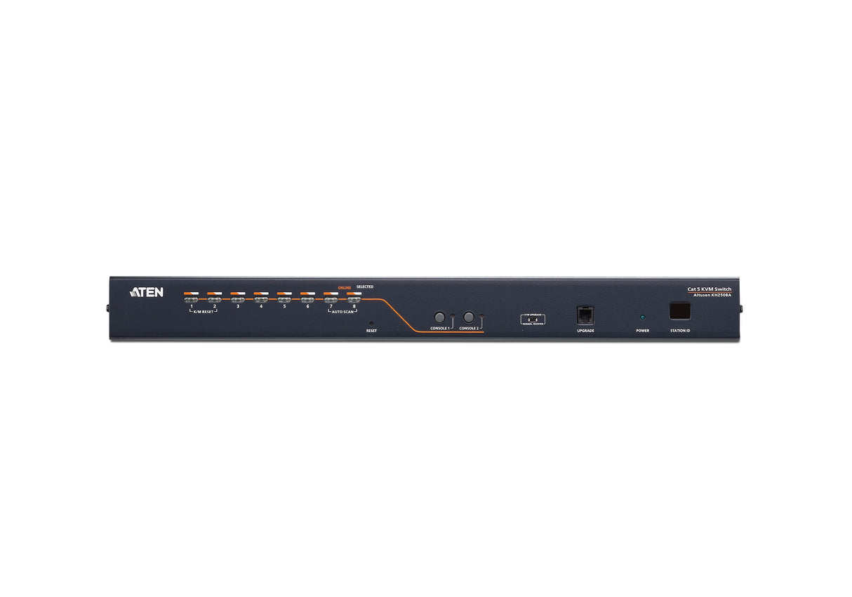 ATEN KH2508A interruptor KVM Montaje en rack Negro