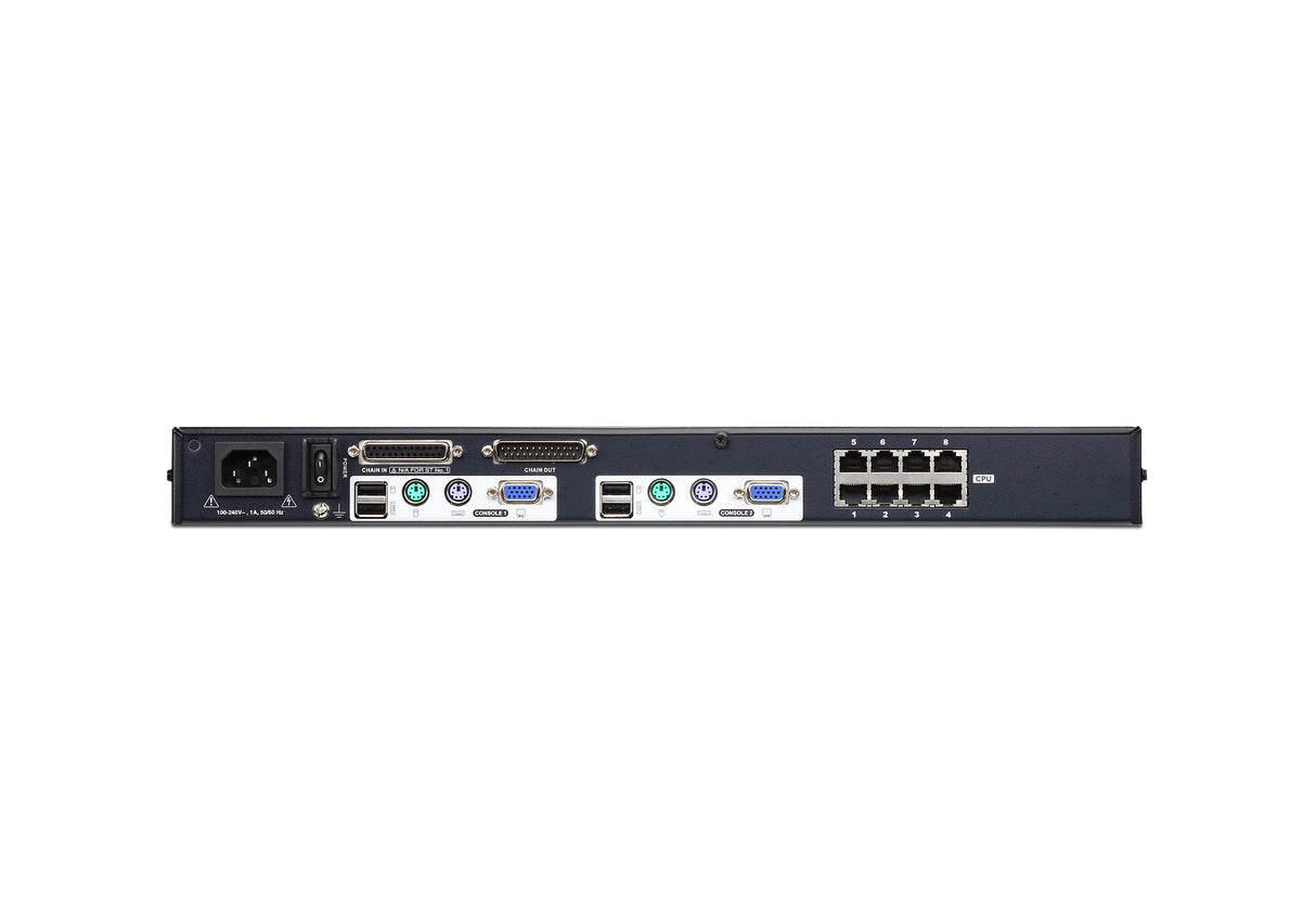 ATEN KH2508A interruptor KVM Montaje en rack Negro