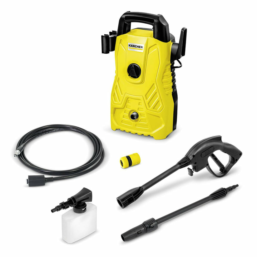 Kärcher K Compact limpiadora de alta presión o hidrolimpiadora Compacto Eléctrico 300 l/h Negro, Amarillo, 103.4 barra