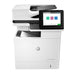 7PT00A - HP LaserJet Enterprise M636fh Multifunction Blanco y negro Impresora, Solo Ethernet; Fotocopiadora, escáner Impresora Multifunción Laser WiFi Negro, Blanco