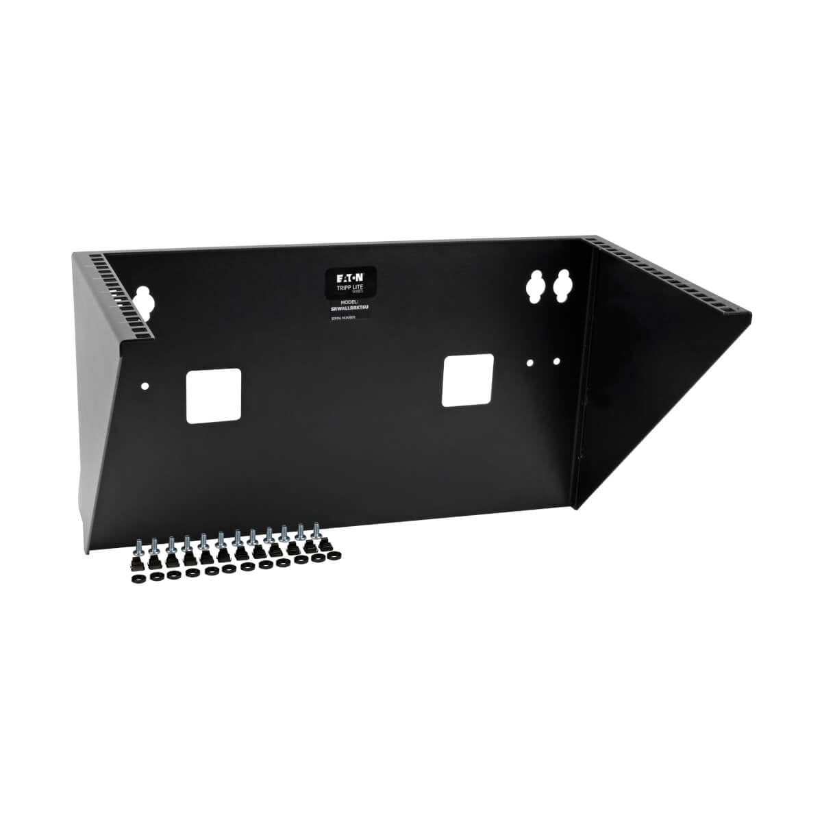 Tripp Lite SRWALLBRKT6U Soporte para Rack de 6U SmartRack para Instalación en Pared, Soporte de montaje, Negro, 1 pieza(