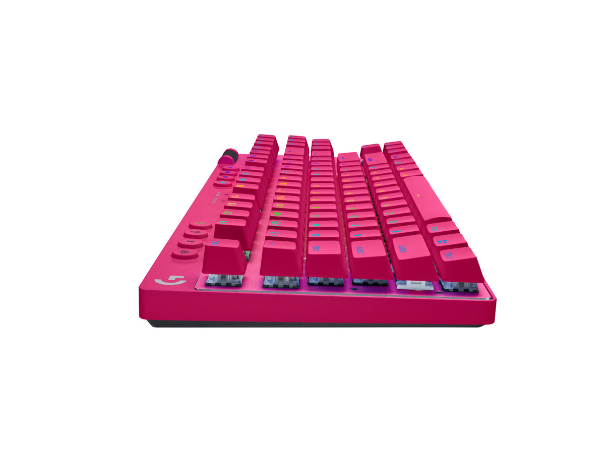 Logitech G PRO X TKL, Inalámbrico y alámbrico, RF inalámbrico + bluetooth, Interruptor mecánico