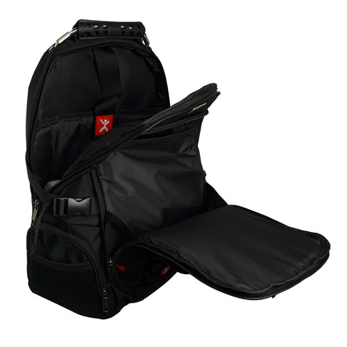 Perfect Choice PC-084945 mochila City backpack Negro Poliéster, Ciudad, Compartimento del portátil