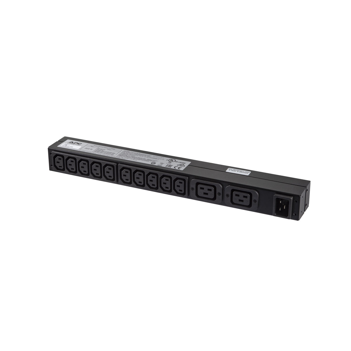 APC RACK PDU BASIC 1 U 16A 230V Unidades de distribución de energía (pdus) Básico 0U/1U 12 salidas AC