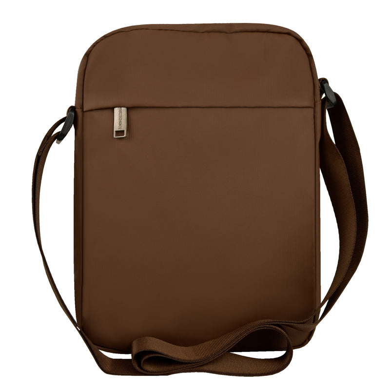 Perfect Choice PC-085034 bolso y bandolera Poliéster Marrón Unisex Bolsa de hombro