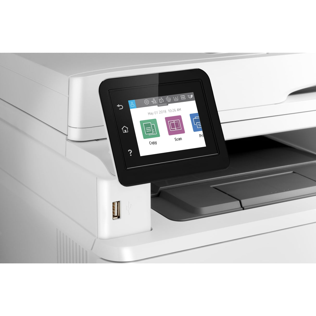 HP LaserJet Pro Impresora multifunción M428dw, Impresión, copia, escaneado y correo electrónico, Escaneo a correo electrónico