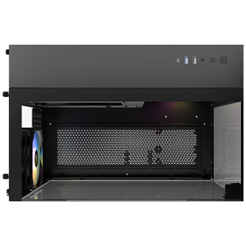 Antec CX600M Trio ARGB Mini Tower Negro, Transparente, ITX, Micro-ITX, Vidrio
