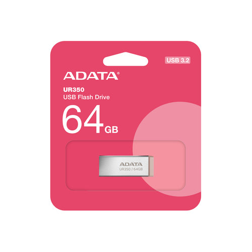 ADATA UR350 Unidades flash USB 64 GB USB tipo A Sin tapa