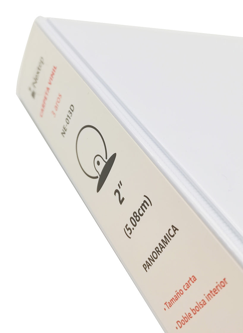 Carpeta Nextep Vinil Aro "O" 2" Carta Blanca