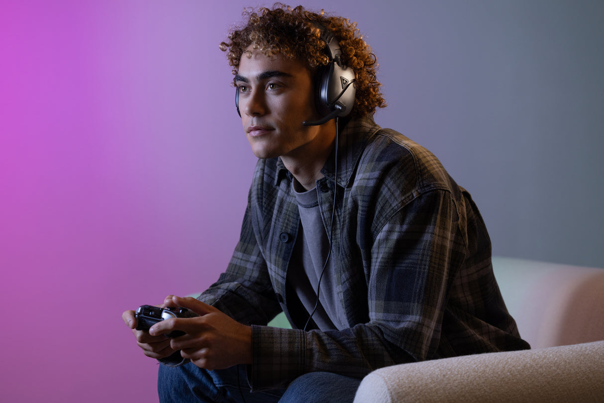 Turtle Beach Recon 70 Negro PlayStation Auriculares Multiplataforma para Juegos PS5, PS4, Xbox Series X|S, Xbox One, PC