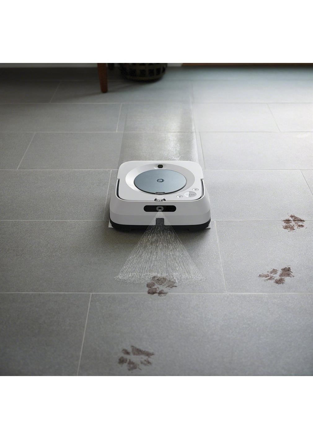 iRobot Braava jet m6 Blanco, Plaza, Suelo duro, Piedra, M613830 | Robots mopa