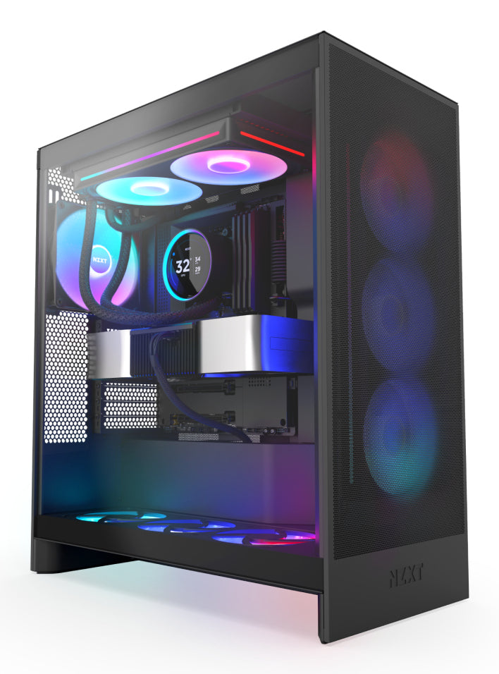NZXT Kraken Elite 280 RGB Procesador Sistema de refrigeración líquida todo en uno 14 cm Negro 1 piez
