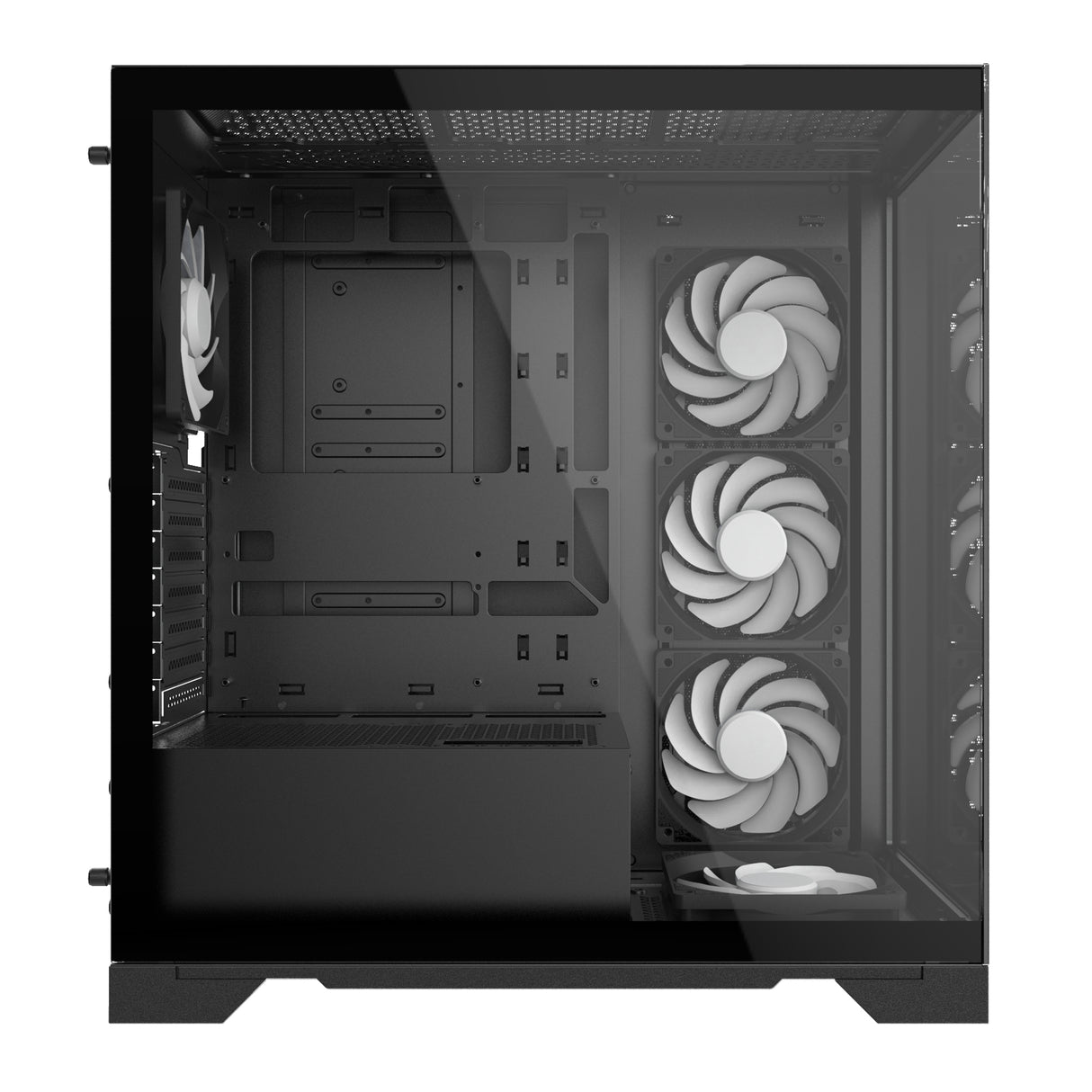 XPG INVADER X Torre Media Negra carcasas ordenador SPCC Midi Tower PC Negro