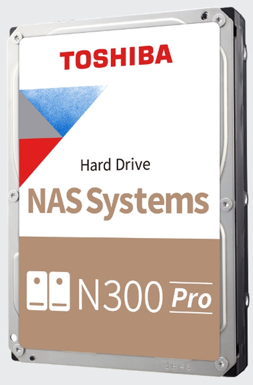 Toshiba N300 PRO Discos duros internos 22 TB 7200 RPM 8,02 W
