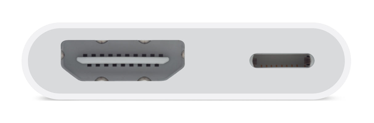Apple MW2P3AM/A adaptador de cable de vídeo Lightning Blanco, Macho, Hembra, Derecho