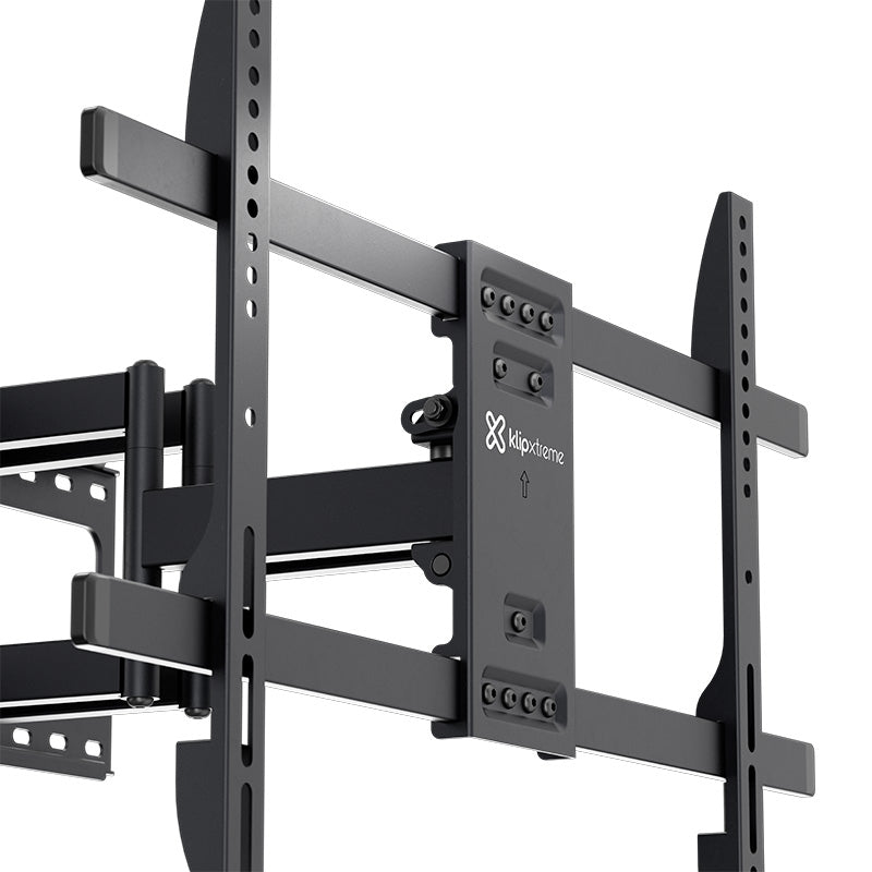 Klip Xtreme KTM-956 soporte para TV 2.29 m (90") Negro, 200 x 200 mm, 600 x 400 mm, Plástico