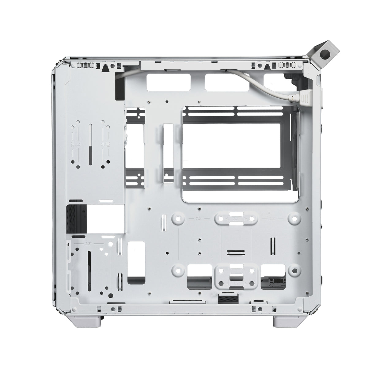 Cooler Master QUBE 500 Flatpack Macaron Edition Midi Tower Crema de color, Color menta, Rosa, ATX, EATX, ITX
