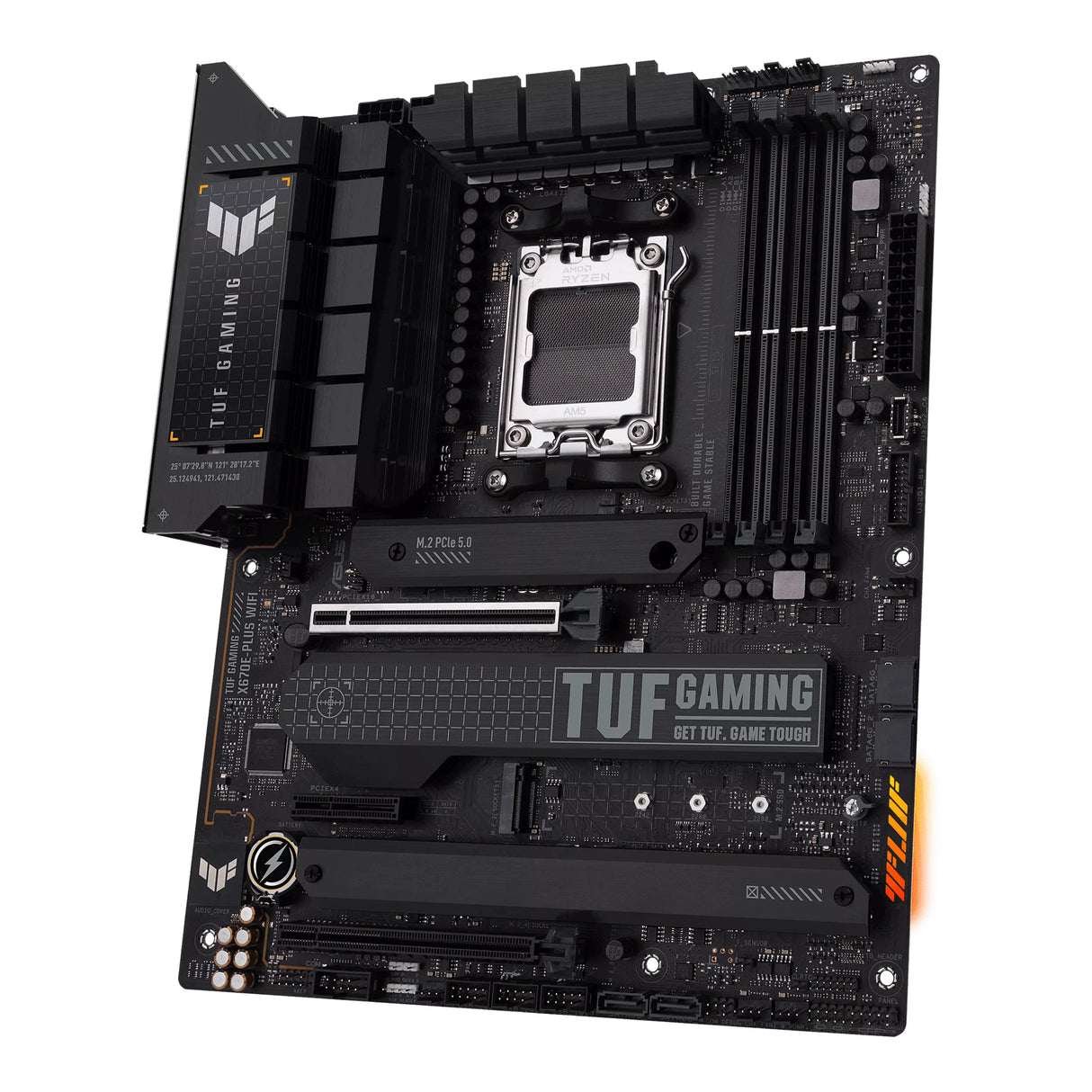 ASUS TUF GAMING X670E-PLUS WIFI placas base AMD Zócalo AM5 AMD Ryzen 7000 Series Zócalo AM5