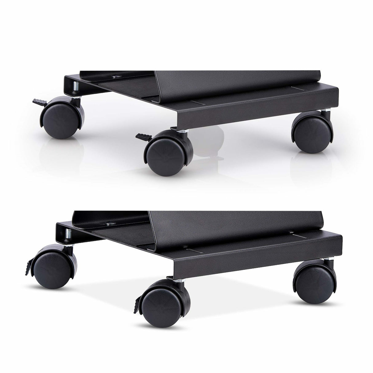 StarTech.com Carrito para Caja Torre de Ordenador - Carrito con Ruedas para CPU - Soporte Ajustable para CPU - de Acero