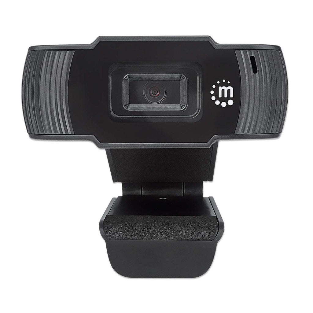 Manhattan Webcam USB Full HD cámaras web 2 MP 1920 x 1080 Pixeles 30 pps Full HD