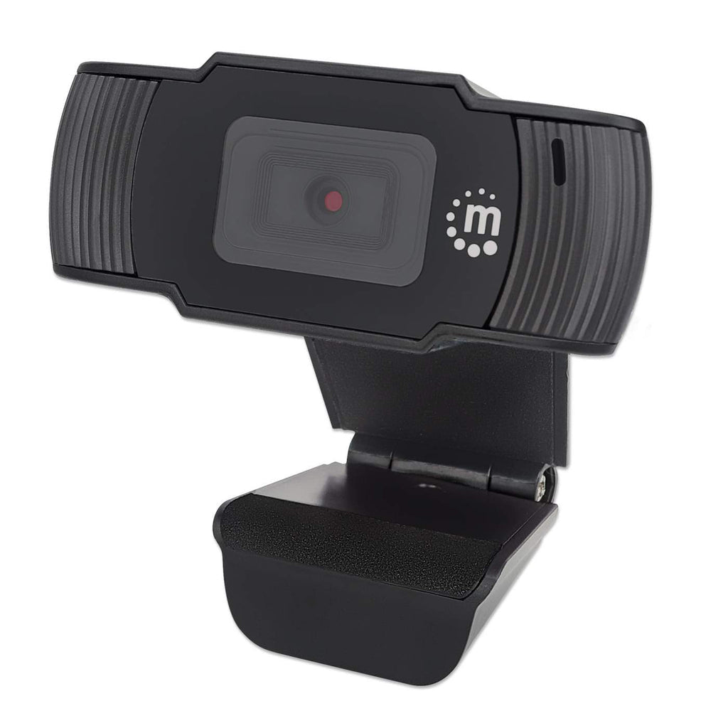 Manhattan Webcam USB Full HD cámaras web 2 MP 1920 x 1080 Pixeles 30 pps Full HD