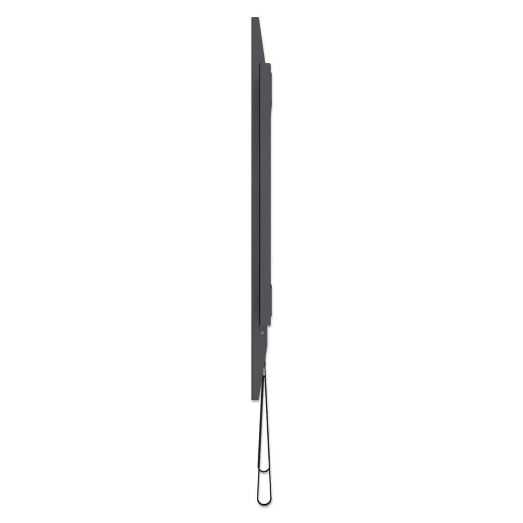 Manhattan Soporte de pared para TV/monitores (Fijo), pantallas 60"–100", Compatibilidad VESA: de 200x200 a 900x600 mm (verifique las dimensiones de los cuatro orificios de montaje traseros), carga máxima 50 kg, negro Monitor negro