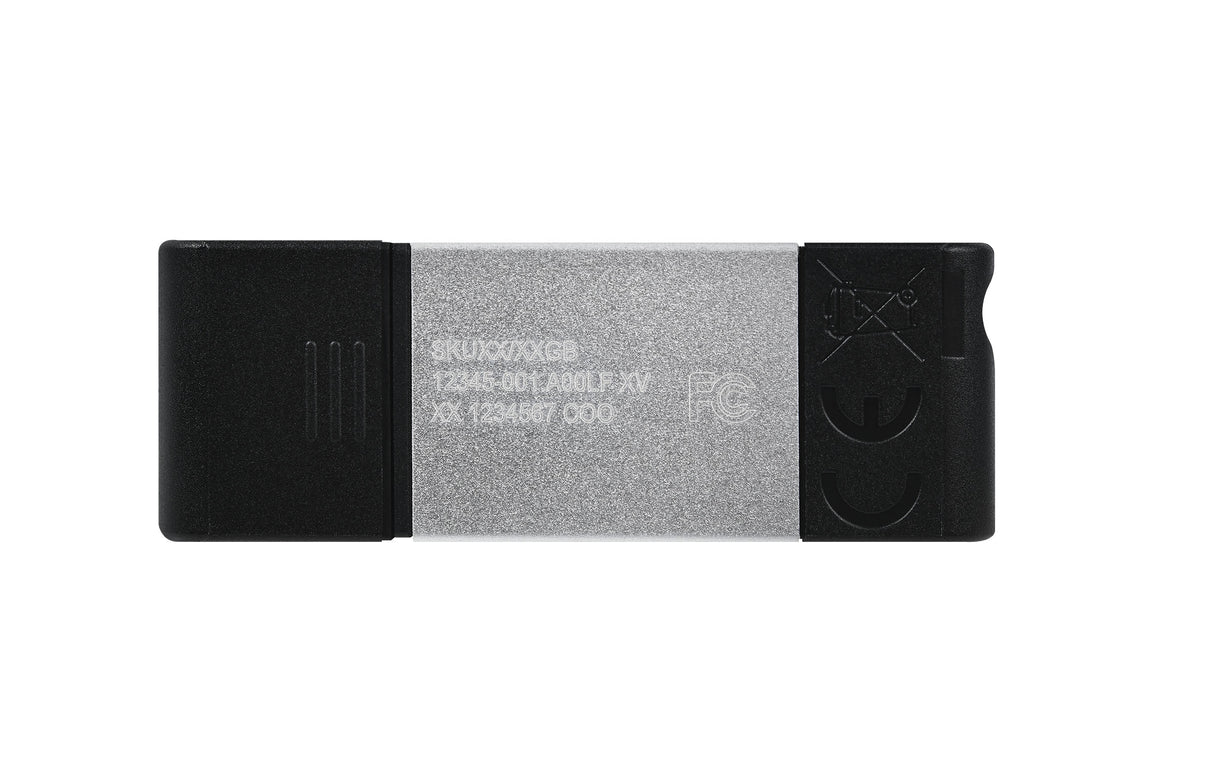 Kingston Technology DataTraveler 80 Memoria Flash 128 GB USB Tipo C 3.2 Gen 1 (3.1 Gen 1) 200 MB/s