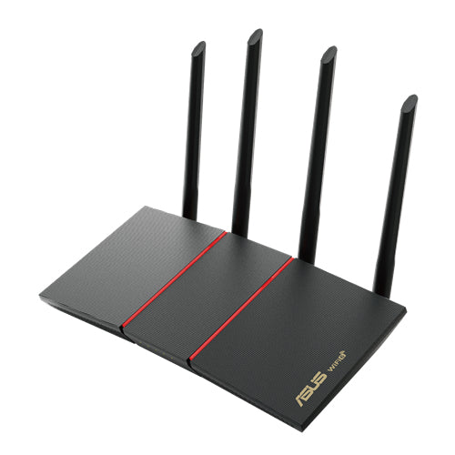 ASUS RT-AX55 Router Si RJ-45 Doble banda (2,4 GHz / 5 GHz) Wi-Fi 6 (802.11ax)