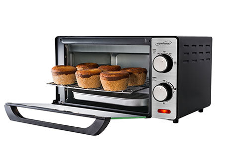 Koblenz HKM-1000 10 L 1000 W Acero inoxidable Parrilla, Independiente, Giratorio, 4 rebanada(s)