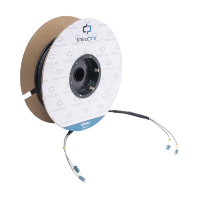 LinkedPRO EF-50-LC Cable de fibra óptica e InfiniBand 50 m 2x LC Negro