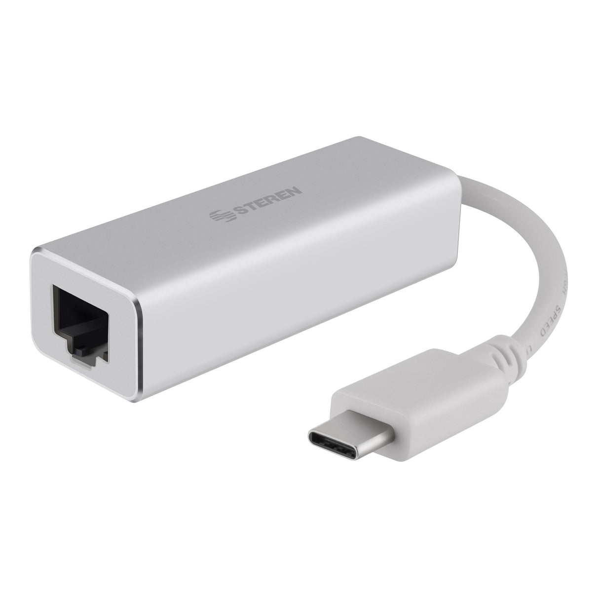 Steren USB-473 tarjeta o adaptador de interfaz, Plata, 1 pieza(s), 1 Gbit/s
