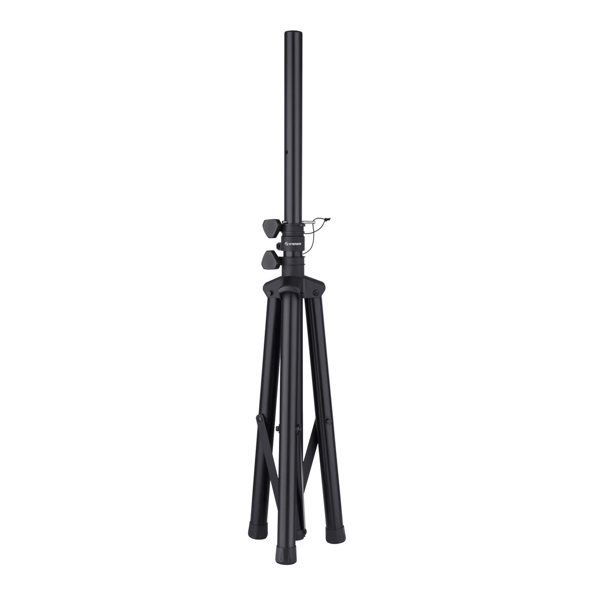 Steren BAF-145 soporte de altavoz Piso Acero Negro, 3 pata(s), 120 cm, 1 pieza(s)