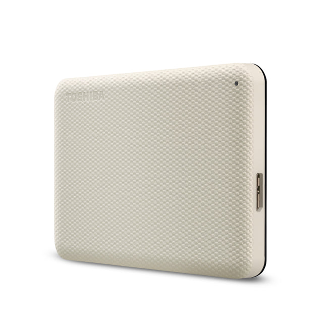 DISCO DURO EXTERNO TOSHIBA 1TB USB 3.2 CANVIO ADVANCE V10 BLANCO (HDTCA10XW3AA)