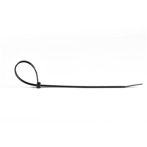 StarTech.com Bridas de 20cm para cables - 4 mm de ancho, 55 mm de diámetro, soportan 22 kg de tensión, de nylon, cierre
