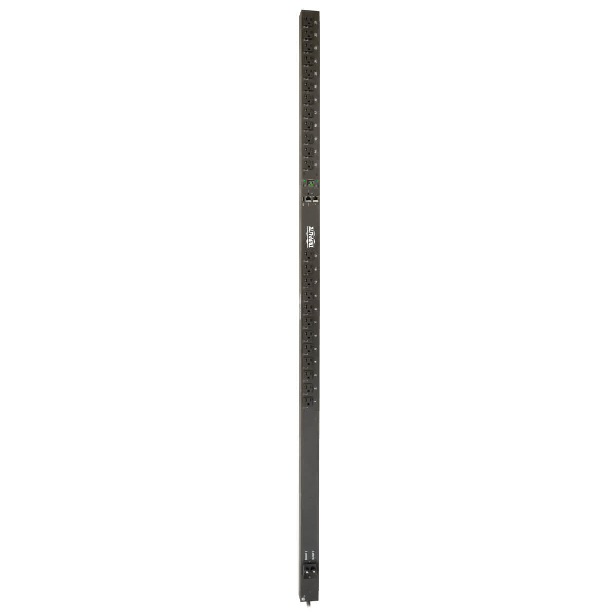 Tripp Lite PDUNVR30LX PDU Monofásico de 2.9kW Monitoreable por Tomacorrientes - Plataforma LX, 24 Tomacorrientes 5-15/20
