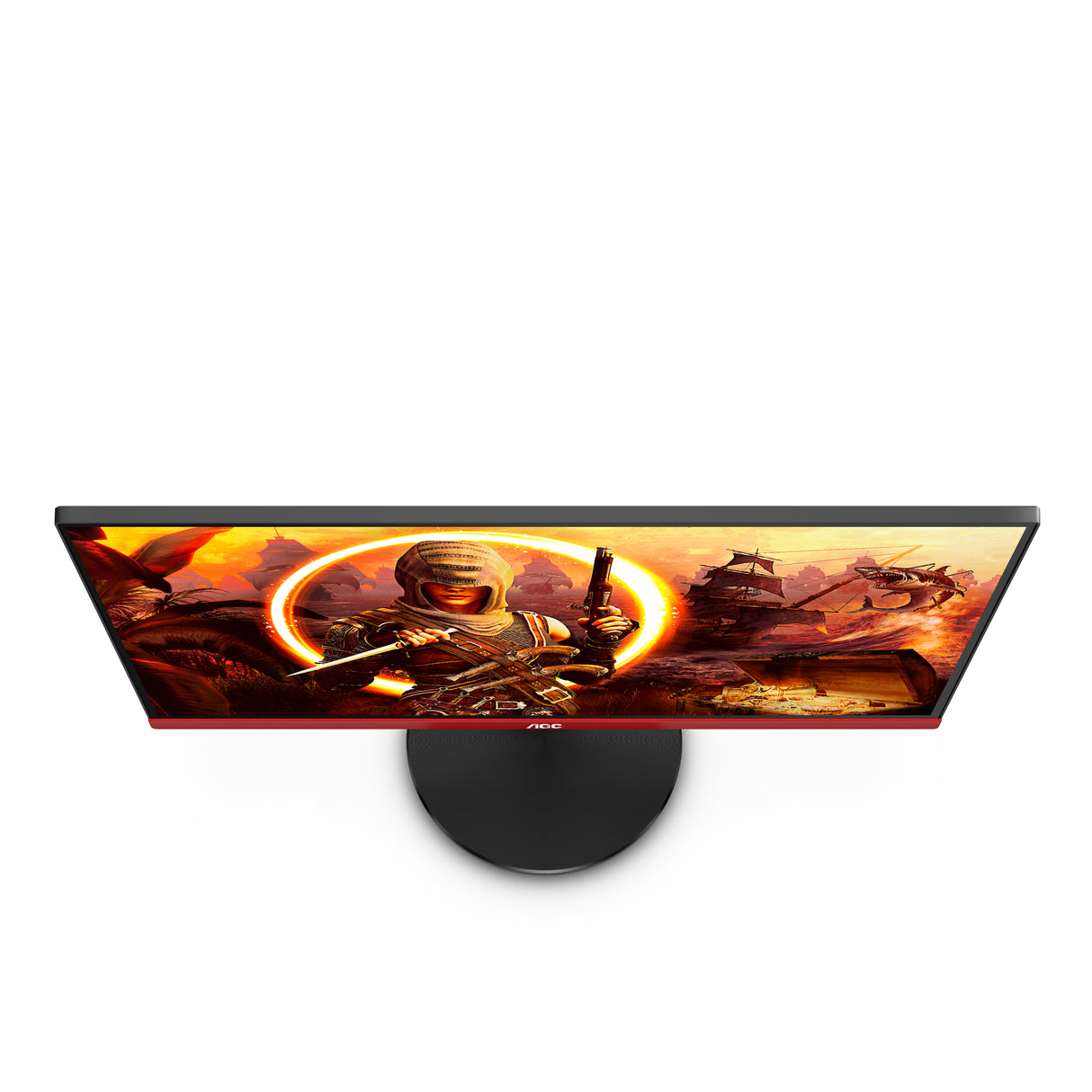 AOC G2490VX monitor de computadora 60.5 cm (23.8") 1920 x 1080 Pixeles Full HD LED Negro, Rojo