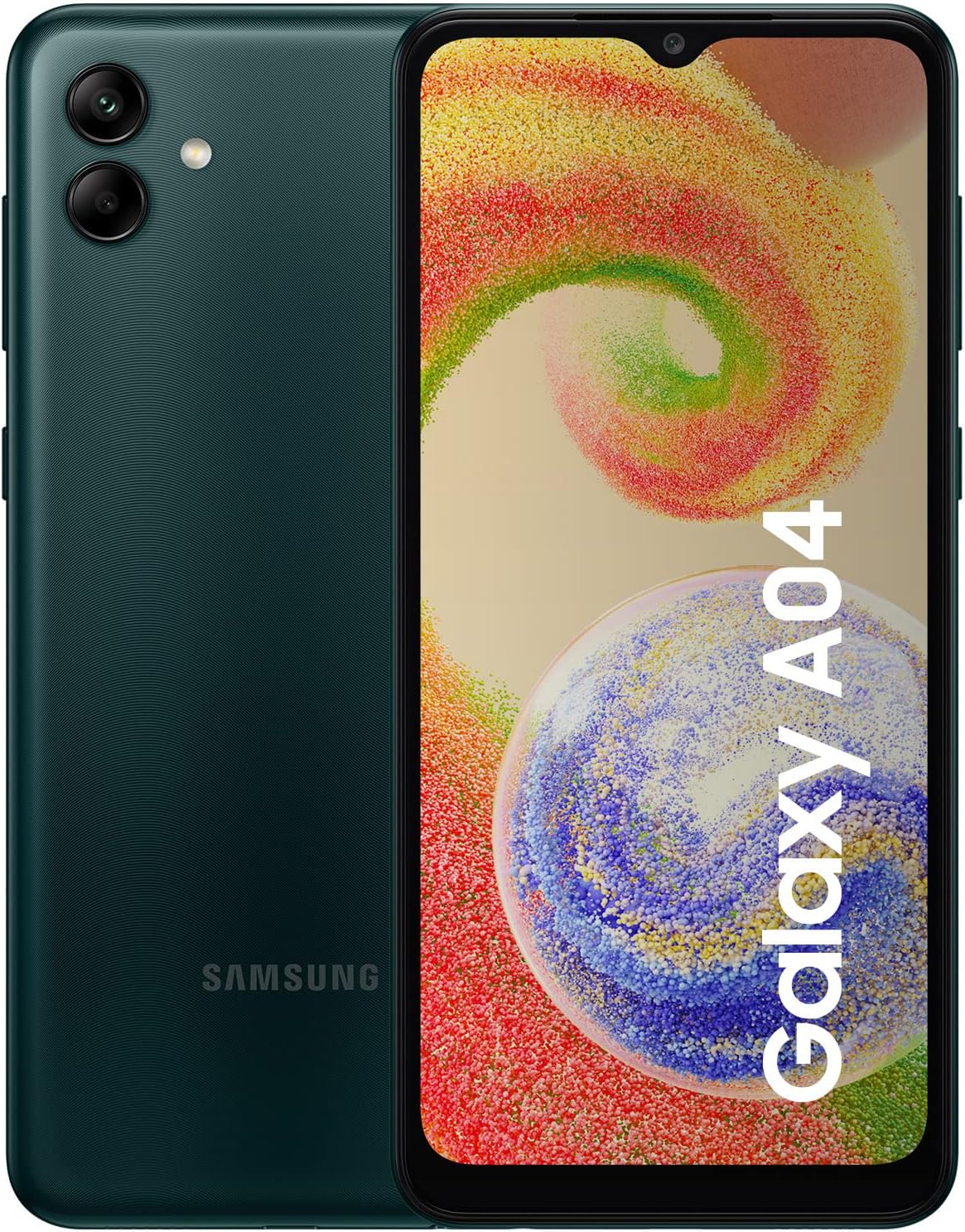 Samsung Galaxy A04 6.5" Smartphone, Dual SIM, OctaCore Android, 64GB, 4GB RAM, Verde - A045MZGGMXD