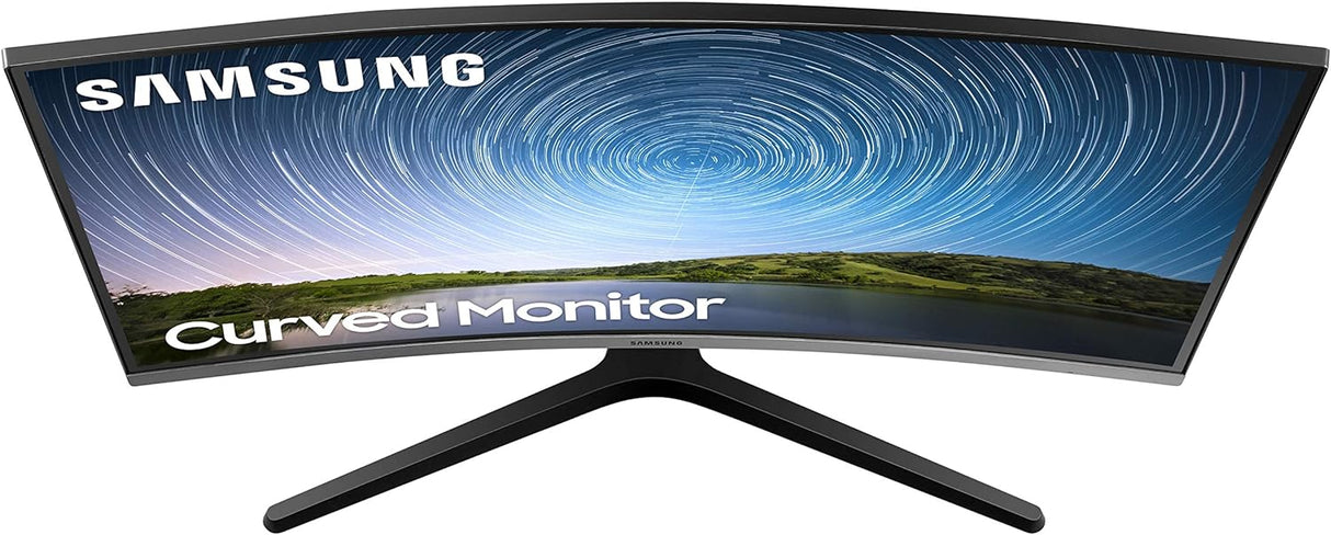 Monitor Gamer Curvo Samsung LCD 32", Full HD, Resolución 1920 X 1080, FreeSync, 75Hz, Panel Va, HDMI, Gris Azulado - LC32R500FHLXZX