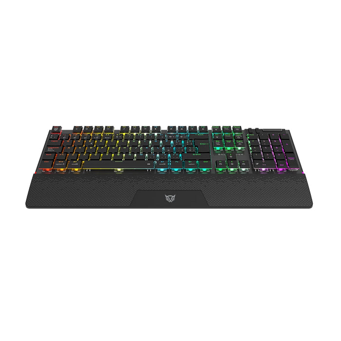 Teclado Gaming Balam Rush GK9791 con Retroiluminación RGB, 104 Teclas Anti-Ghosting, Cable USB 2.0