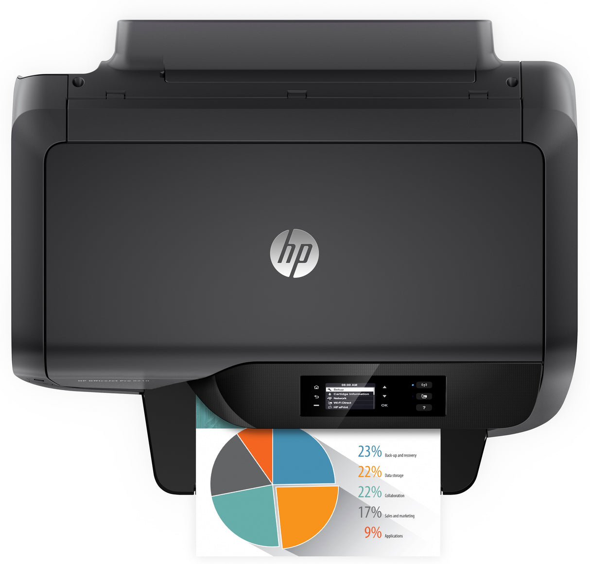 HP OfficeJet Pro 8210 Inalámbrico Color Impresora, Servicio Instant Ink; Impresión a doble cara