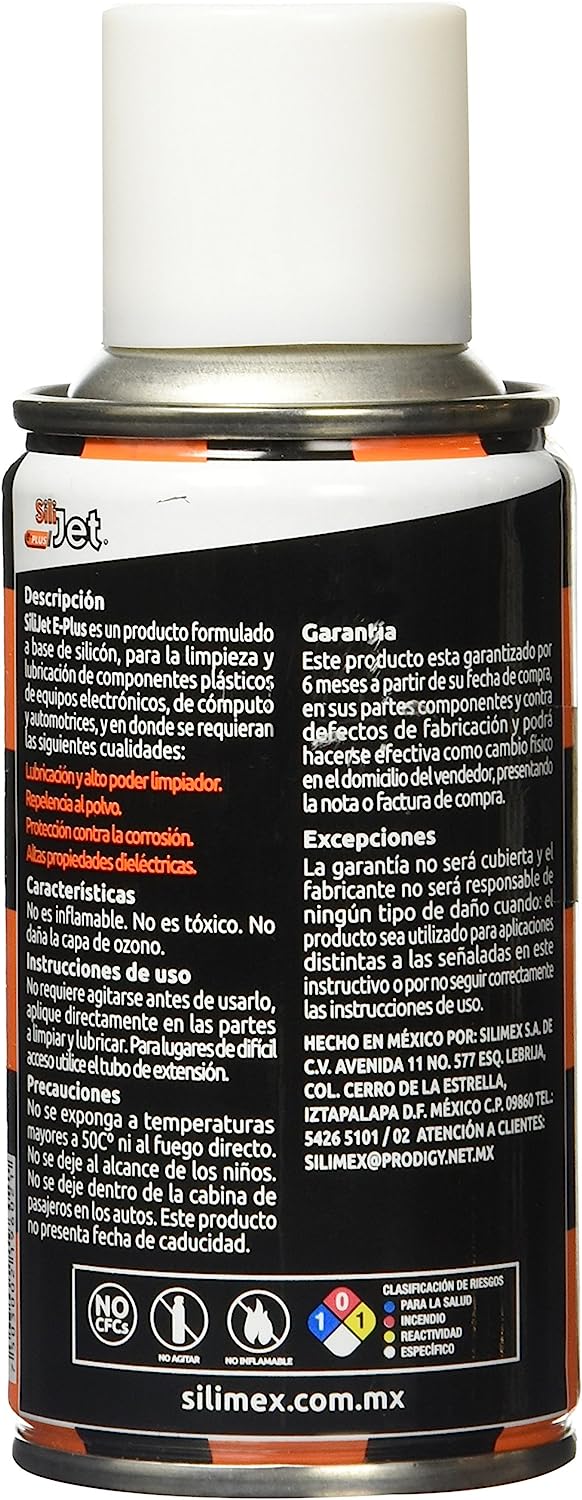 Limpieza Lubricante Silimex Silijet-E-Plus Limp/De Componente 170Ml FullOffice.com