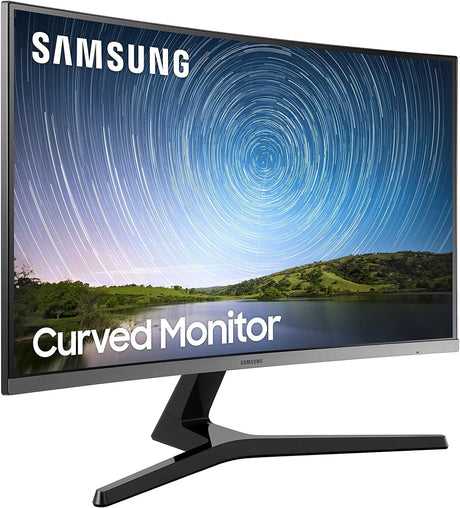 Monitor Gamer Curvo Samsung LCD 32", Full HD, Resolución 1920 X 1080, FreeSync, 75Hz, Panel Va, HDMI, Gris Azulado - LC32R500FHLXZX