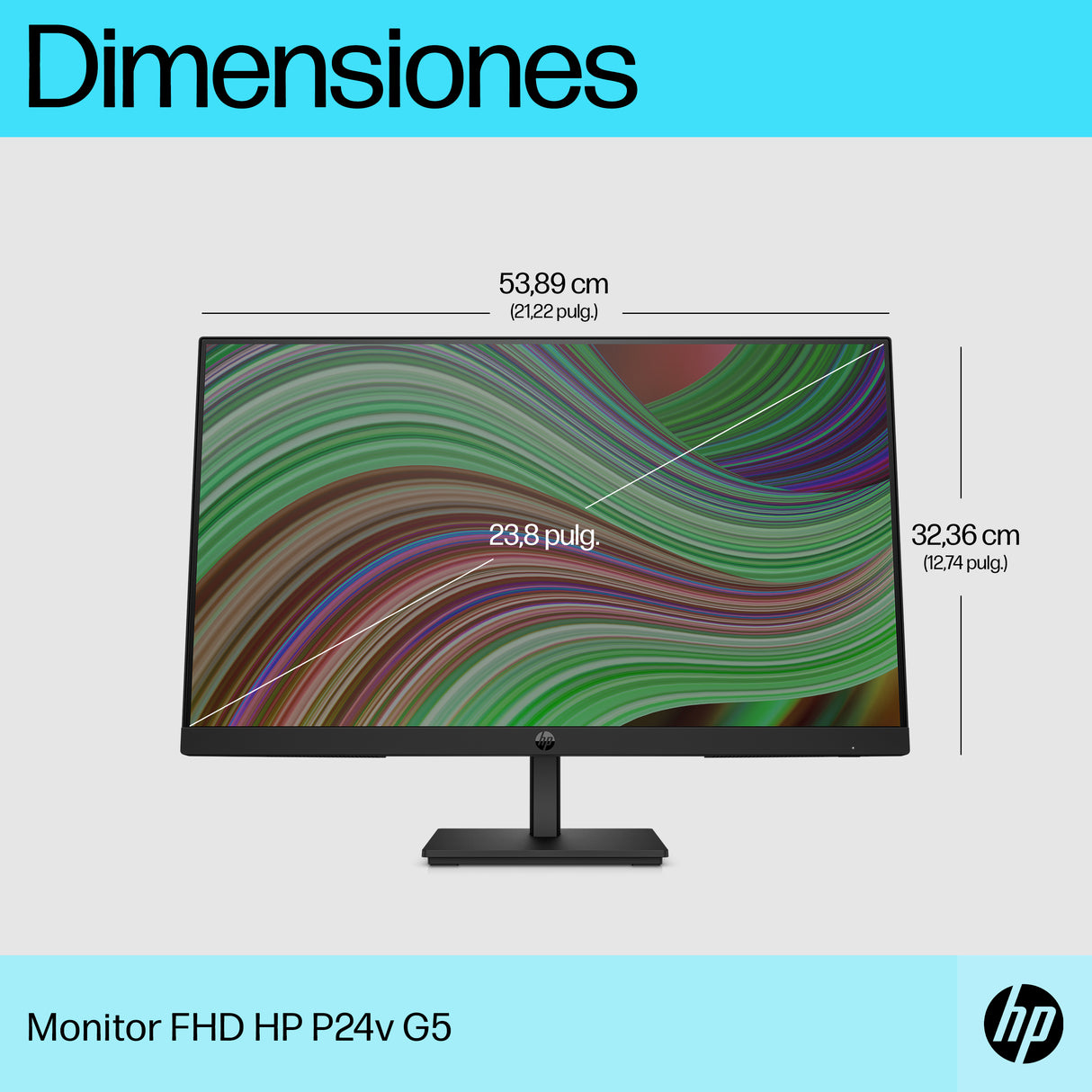 HP Monitor FHD P24v G5