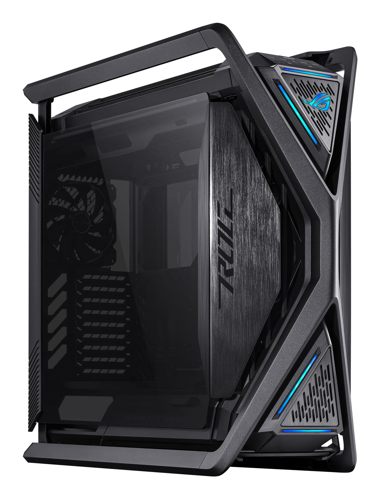 ASUS ROG Hyperion GR701 BTF Edition carcasas ordenador Torre PC Negro, Transparente ATX, EATX, micro ATX, Mini-ITX