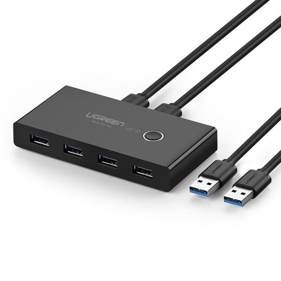 Ugreen 30768 hub de interfaz USB 3.2 Gen 1 (3.1 Gen 1) Type-A 5000 Mbit/s Negro