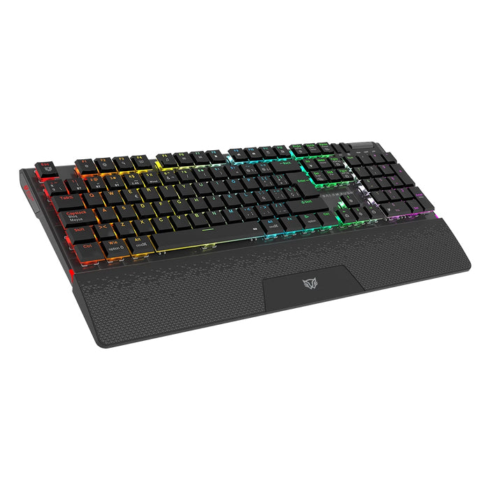 Teclado Gaming Balam Rush GK9791 con Retroiluminación RGB, 104 Teclas Anti-Ghosting, Cable USB 2.0
