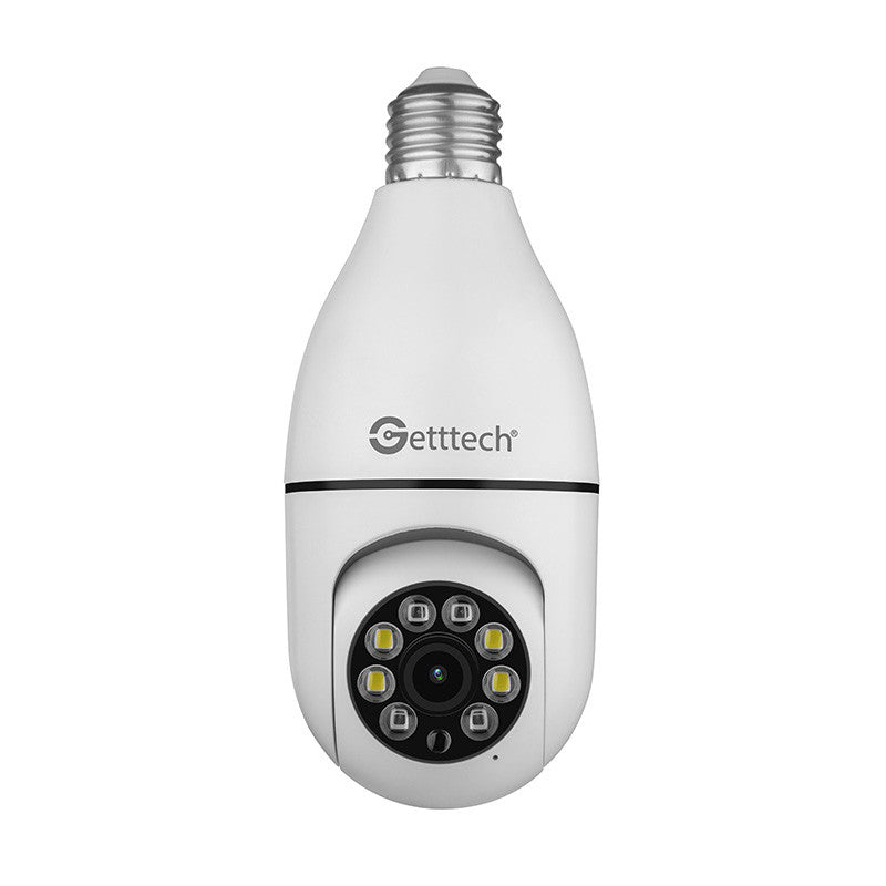 Getttech GEC-WBUB2 cámara de vigilancia Foco Cámara de seguridad IP Interior 1920 x 1080 Pixeles Techo, Inalámbrico, Bla