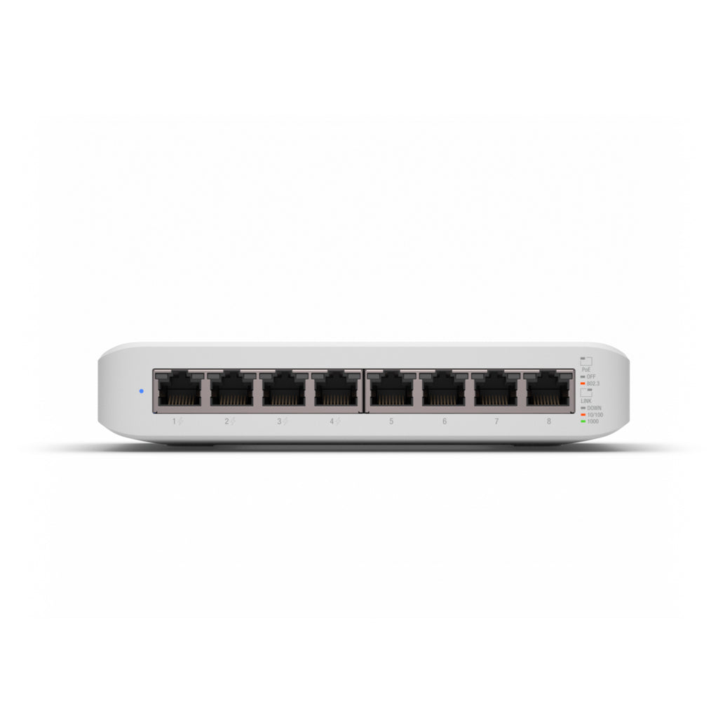 Ubiquiti UniFi Switch Lite 8 PoE Gestionado L2 Gigabit Ethernet (10/100/1000) Energía sobre Ethernet (PoE) Blanco