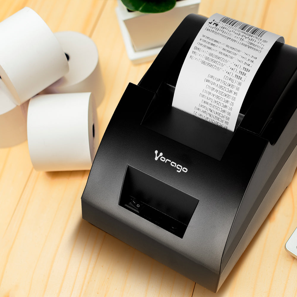 Vorago MNP-158 impresora de recibo 203 x 203 DPI Alámbrico Térmico Impresora de TPV, 90 mm/seg